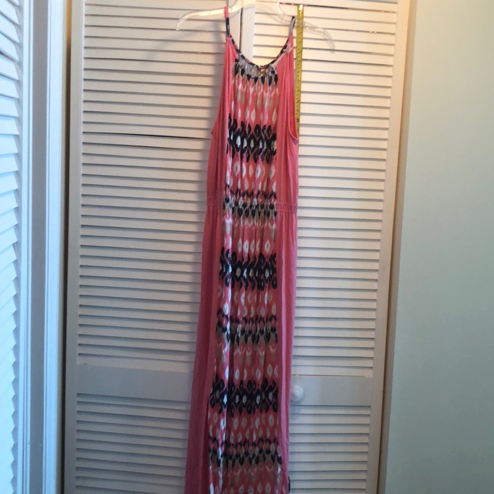 Pink and blues dress